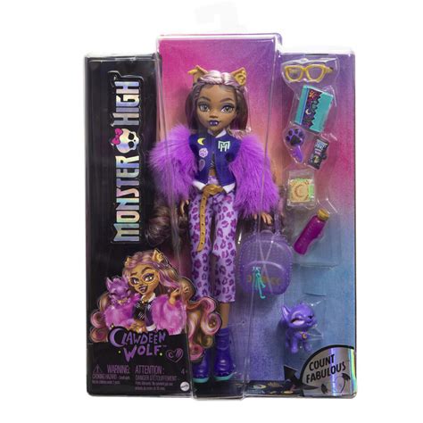 Bonecas Monster High Clawdeen - Monster High Clawdeen Wolf Doll - Kmart