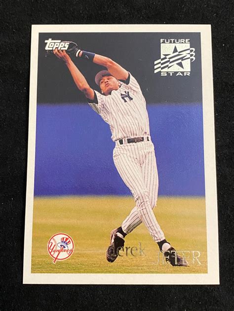 Lot Mint Topps Future Star Derek Jeter Rookie Baseball