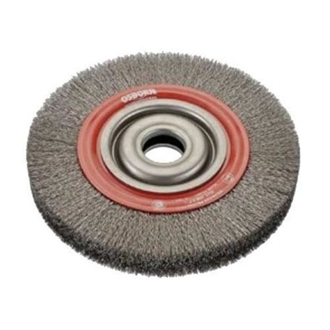 BROSSE RONDE FIL ACIER ONDULÉ OSBORN 150 X 21 MM DRO 9902544461