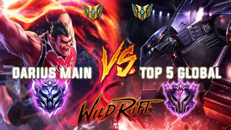 Darius Main Vs Top Global Malphite Baron Lane Gameplay Wildrift