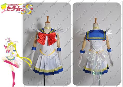 Sailor Moon Usagi Tsukino Second Generation Combat Dress Cosplay Costume Any Size Summer Dress