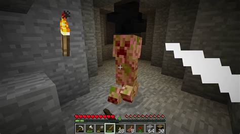 How To Kill A Creeper Without Making It Explode Minecraft Youtube