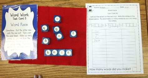 Daily 5 Word Work Activities