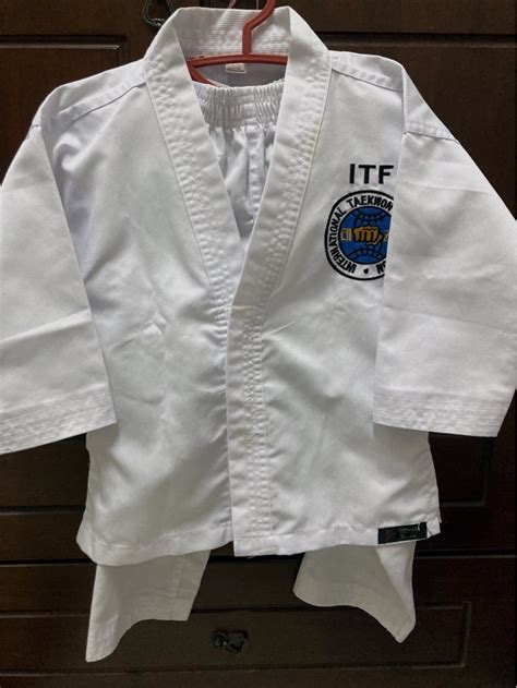 ITF Taekwondo Uniform kids, Babies & Kids, Babies & Kids Fashion on ...