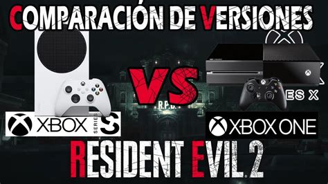 Resident Evil Remake Xbox One Vs Series S Comparaci N Ray