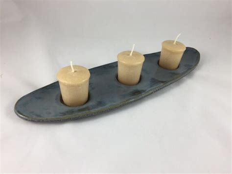 Items Similar To Ceramic Candle Holder Candle Holder Hand Built