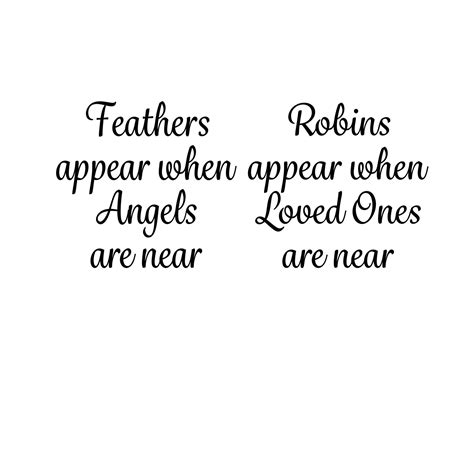 Robins Appear Feathers Appear SVG CUT FILE Combo Etsy