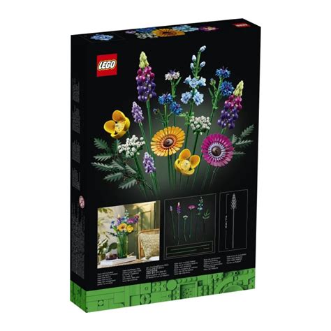 Lego Icons Botanical Wildflower Bouquet Toyscenter Greece