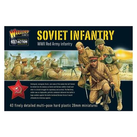 Warlord Games Soviets Soviet Infantry Plastic Box Set