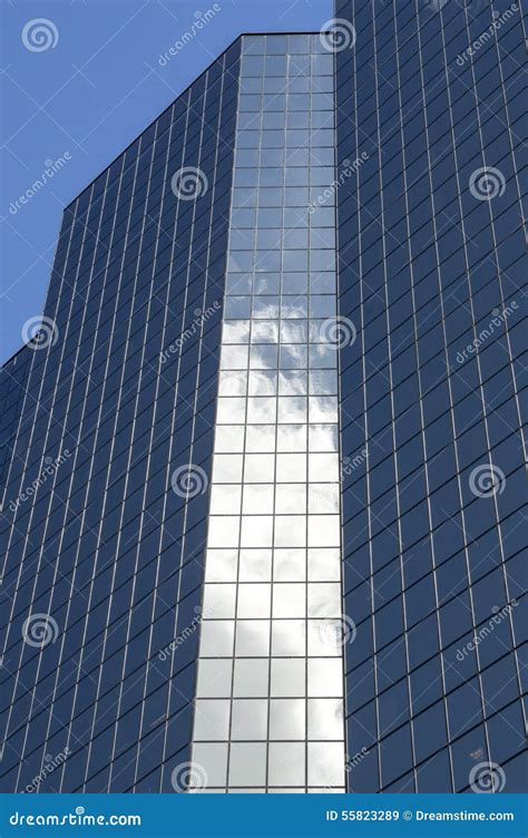 High Rise Office Building Stock Image Image Of Building 55823289