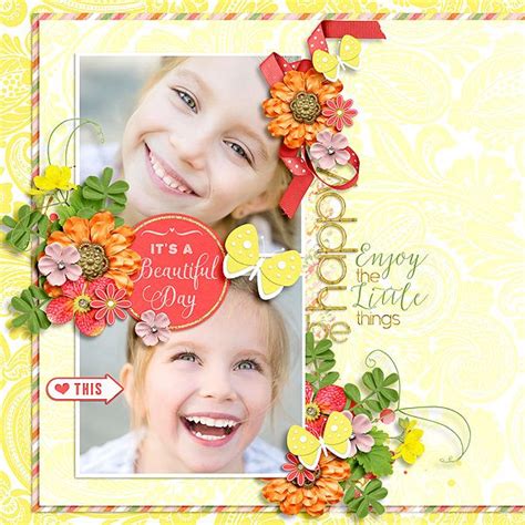 Be Happy Scrapbook Cards 12x12 Scrapbook Scrapbook