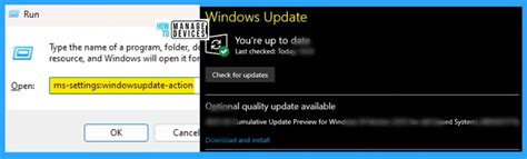 Run Commands For Windows Update And Other Settings Htmd Blog