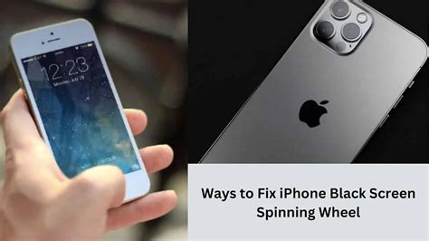 6 Ways to Fix iPhone Black Screen Spinning Wheel