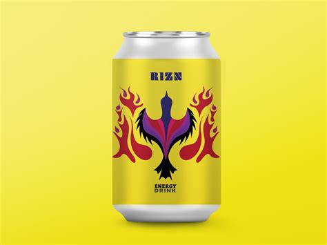 RIZN Energy Drink by Steinar on Dribbble