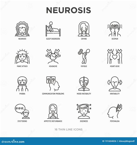 Neurosis Symptom Stock Illustrations – 111 Neurosis Symptom Stock ...