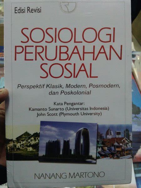 Jual Buku Sosiologi Perubahan Sosial Perspektif Klasik Modern Posmodern