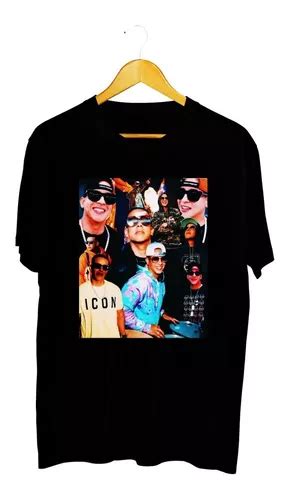 Playera Daddy Yankee Diseño 04 Grupos Musicales Beloma Cuotas sin interés