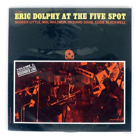 Yahoo オークション ERIC DOLPHY AT THE FIVE SPOT VOLUME 2 PRESTIG