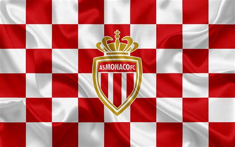 Soccer AS Monaco FC Emblem Logo HD Wallpaper Wallpaperbetter