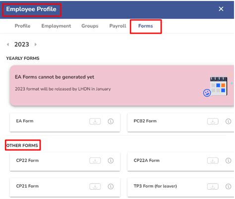 How to generate the CP22A form? | PayrollPanda