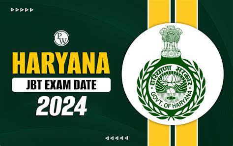 Haryana Jbt Exam Date Schedule Shifts And Timings