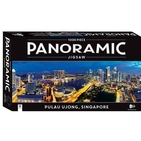 Buy 1000 Piece Panoramic Jigsaw Puzzle: Pulau Ujong, Singapore by ...