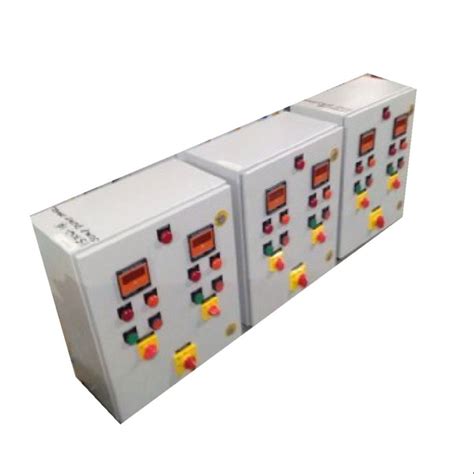 Three Phase 4kW Two Pump Electric Control Panel For Industrial Degree