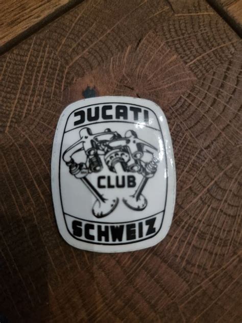 Ducati Club Schweiz Sticker Aufkleber Klein Kaufen Auf Ricardo