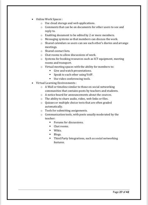 IGCSE EDEXCEL ICT REVISION NOTES EDEXCEL IGCSE ICT STUDY NOTES 2021 BY