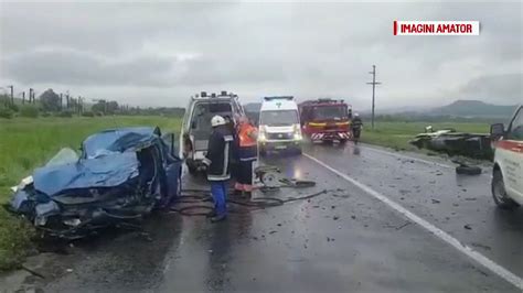 Accident Grav In Judetul Brasov Dupa Ce Soferul Unei Masini A Intrat