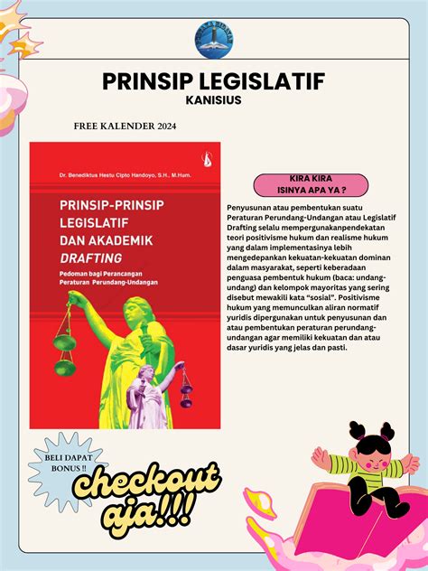 Buku Prinsip Prinsip Legislatif Dan Akademik Drafting Dr Benekditus