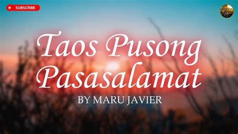 Taos Pusong Pasasalamat Acordes Chordify