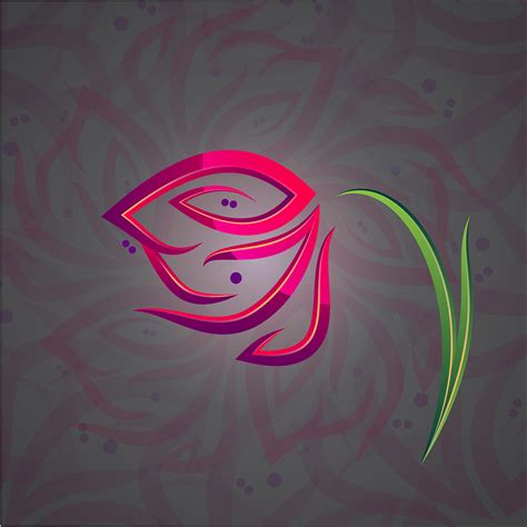 Flower Style arabic names on Behance