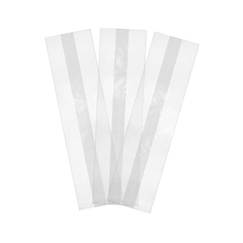 Vegware 100 X 350mm Clear Natureflex Baguette Bag Boxed 1000 Rawpac