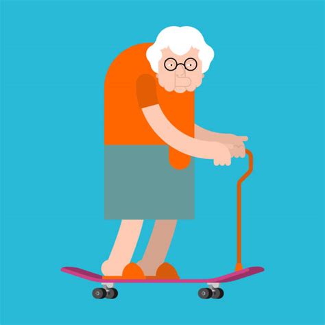 Sassy Old Ladies Stock Vectors Istock