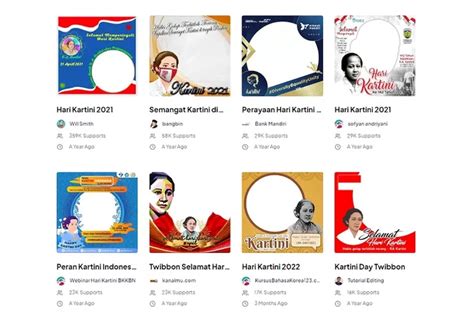 18 Link Twibbon Hari Kartini 2022 Desain Keren Klik Aktual