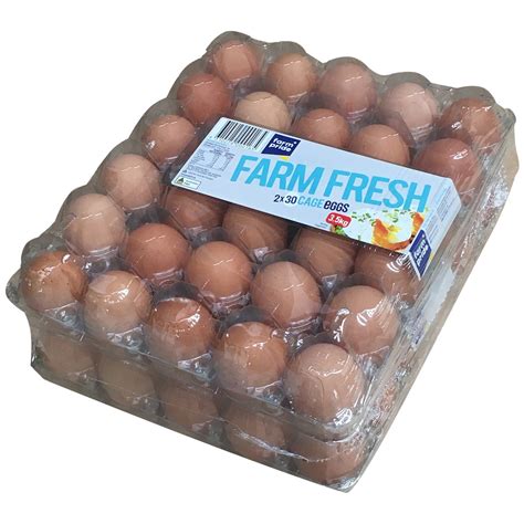 Farm Pride Cage Eggs 60 Pack 35kg Costco Australia