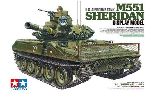 TAMIYA Models TAMIYA 36213 U S AIRBORNE TANK M551 SHERIDAN UK SALE