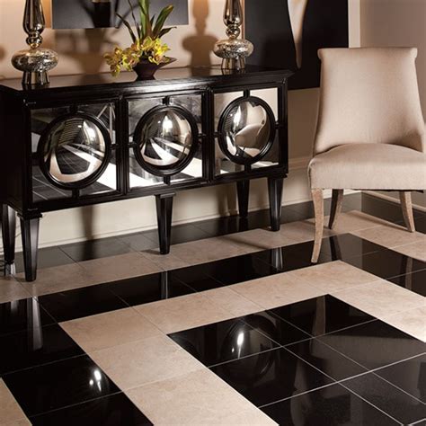 Black Granite Flooring Designs Photos Floor Roma