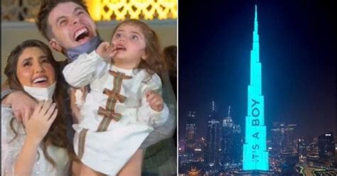 Dubai Couple Hosts Gender Reveal Event At Burj Khalifa And Video Goes Viral