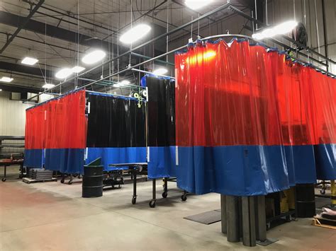 Industrial Welding Curtain Wall Systems By Goff S Enterprises