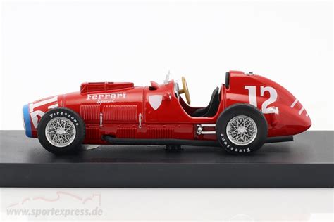 Alberto Ascari Ferrari 375 12 Rookie Test Indianapolis World Champion