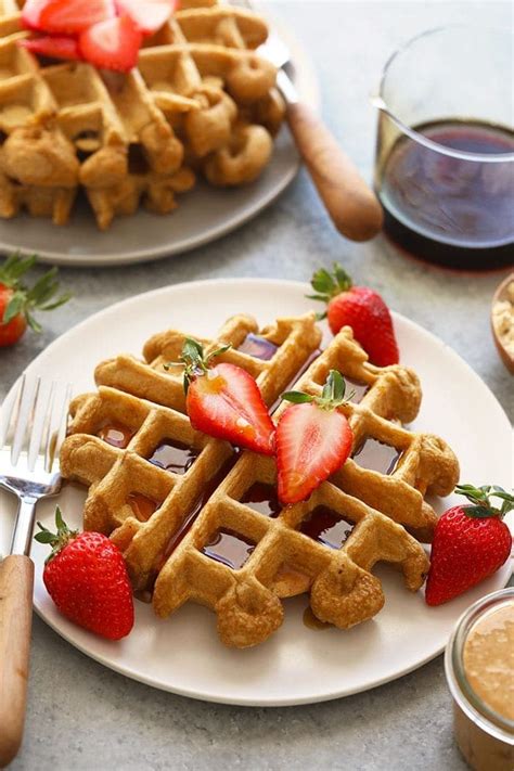 Protein Waffles - Fit Foodie Finds