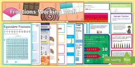 Maths Working Walls KS2 Display Pack Resource