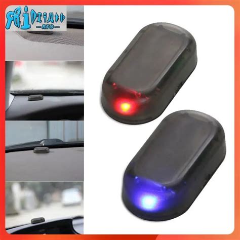 RTO Ready Stock Universal Car Solar Power Simulated Dummy Alarm Warning