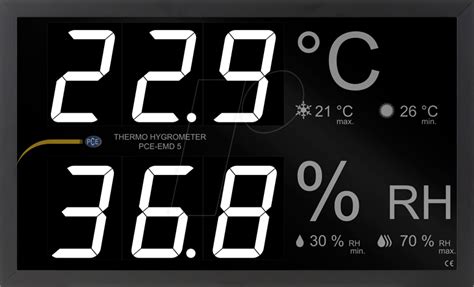 Pce Emd 5 Pce Emd 5 Humidity Meter At Reichelt Elektronik