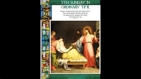 Pax Christi Lexington Mass Fifth Sunday In Ordinary Time On February