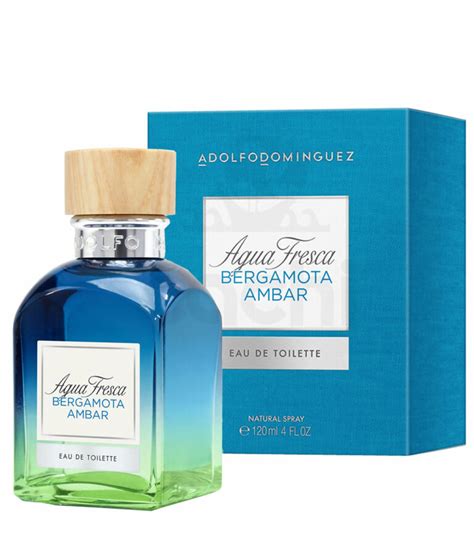 Perfume Adolfo Dominguez Agua Fresca Bergamota Ambar 120ml