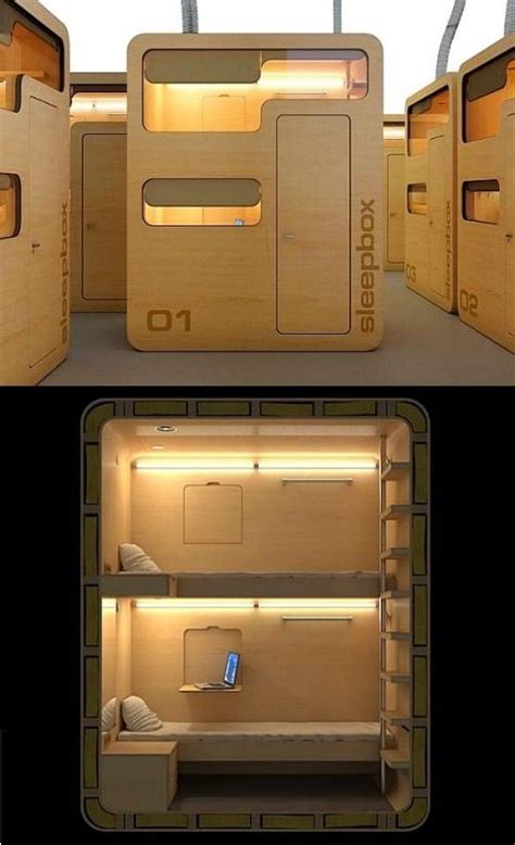 Sleep Box | Hostels design, Tiny house design, Sleep box