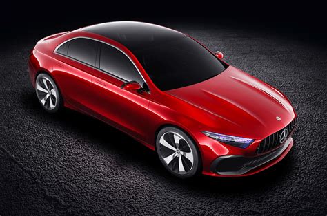 Mercedes Benz Concept A Sedan Previews Next Cla Automobile Magazine